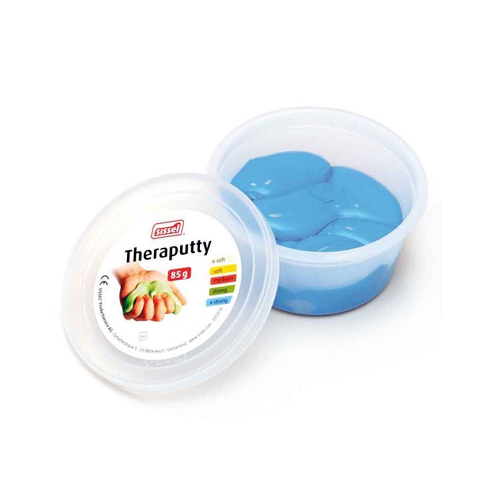 Θεραπευτική πλαστελίνη Sissel Theraputty X-Strong - Μπλε Άσκηση άκρας χείρας