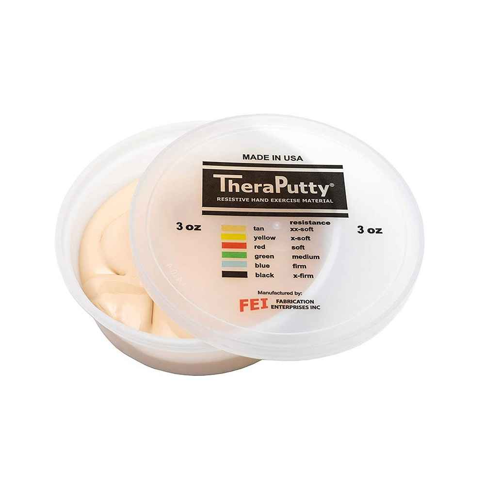 Θεραπευτική πλαστελίνη εξάσκησης CanDo® Theraputty XX-Μαλακή Μπεζ Άσκηση άκρας χείρας