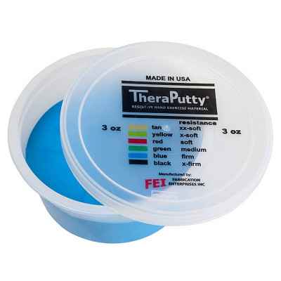 Θεραπευτική πλαστελίνη εξάσκησης CanDo® Theraputty Σφιχτή Μπλε Άσκηση άκρας χείρας