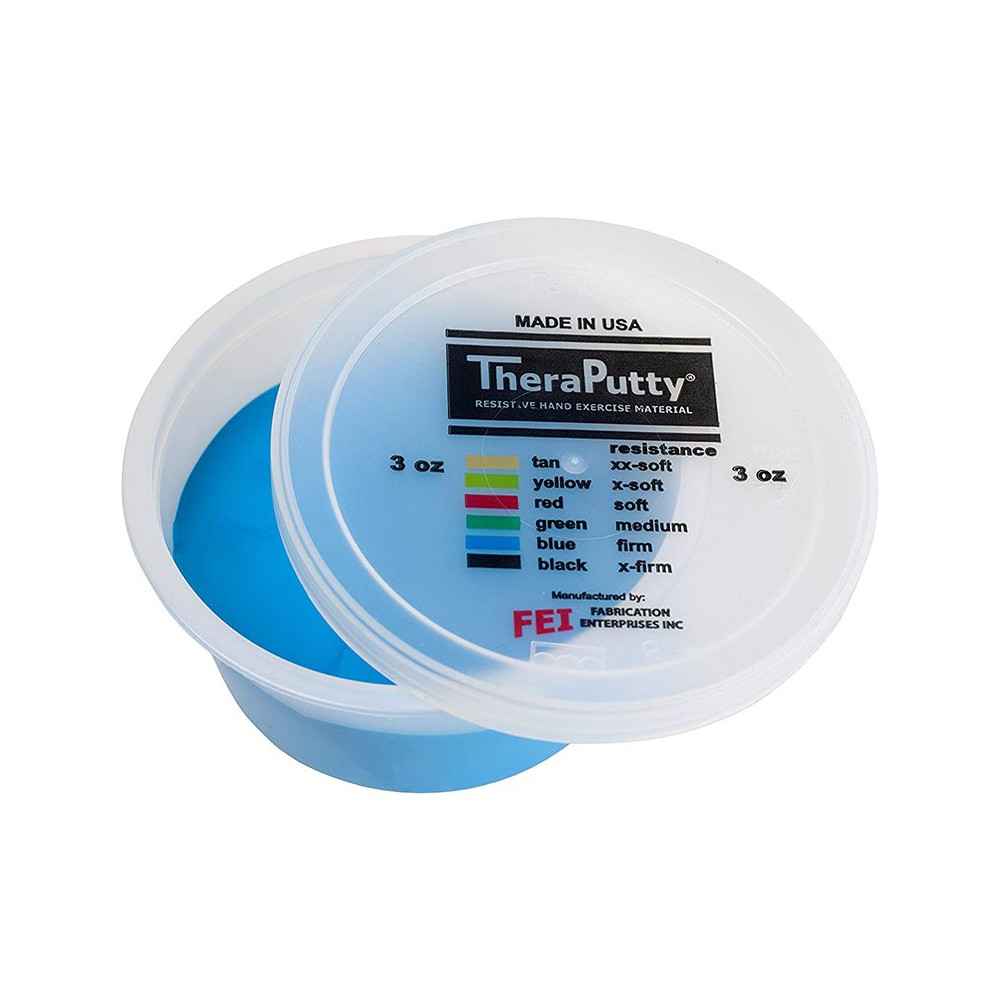 Θεραπευτική πλαστελίνη εξάσκησης CanDo® Theraputty Σφιχτή Μπλε Άσκηση άκρας χείρας