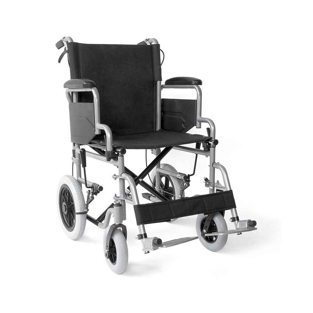 Aμαξίδιο μεταφοράς με φρένα συνοδού Vita 09-2-135 (VT205) Πλάτος καθίσματος 43 cm Αναπηρικά αμαξίδια μεσαίοι τροχοί