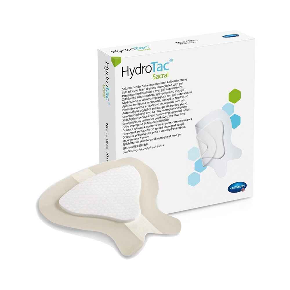 Επιθέματα κατακλίσεων ιερού Hydrotac® Sacral με υδρογέλη 18x18 cm συσκευασία 10 τεμ. Επιθέματα κατακλίσεων υδρογέλης Hartmann...