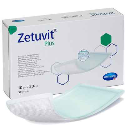 Επιθέματα κατακλίσεων Hartmann Zetuvit Plus 10x20 cm | Συσκευασία 10 τεμ. Επιθέματα κατακλίσεων Hartmann Zetuvit Plus