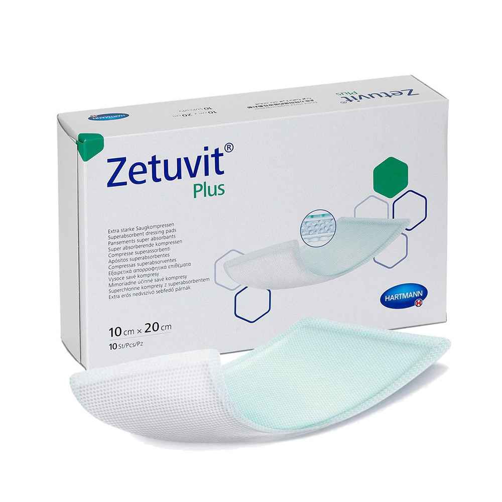 Επιθέματα κατακλίσεων Hartmann Zetuvit Plus 10x20 cm | Συσκευασία 10 τεμ. Επιθέματα κατακλίσεων Hartmann Zetuvit Plus