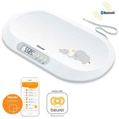Βρεφική ζυγαριά ψηφιακή Beurer BY 90 Bluetooth Ηλεκτρονικές ζυγαριές μπάνιου - σώματος