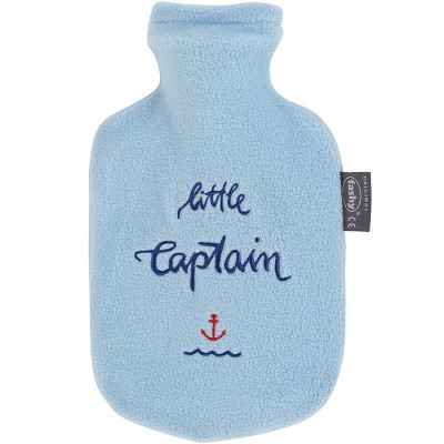 Παιδική θερμοφόρα νερού με fleece κάλυμμα Fashy 0,8 Lt | Γαλάζια Θερμοφόρες νερού