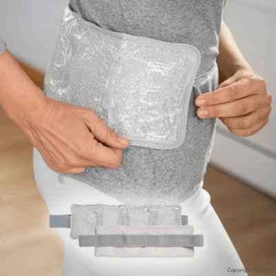 Επίθεμα μέσης θερμό / ψυχρό με σφαιρίδια gel Fashy 63402 Θερμοθεραπεία - Κρυοθεραπεία